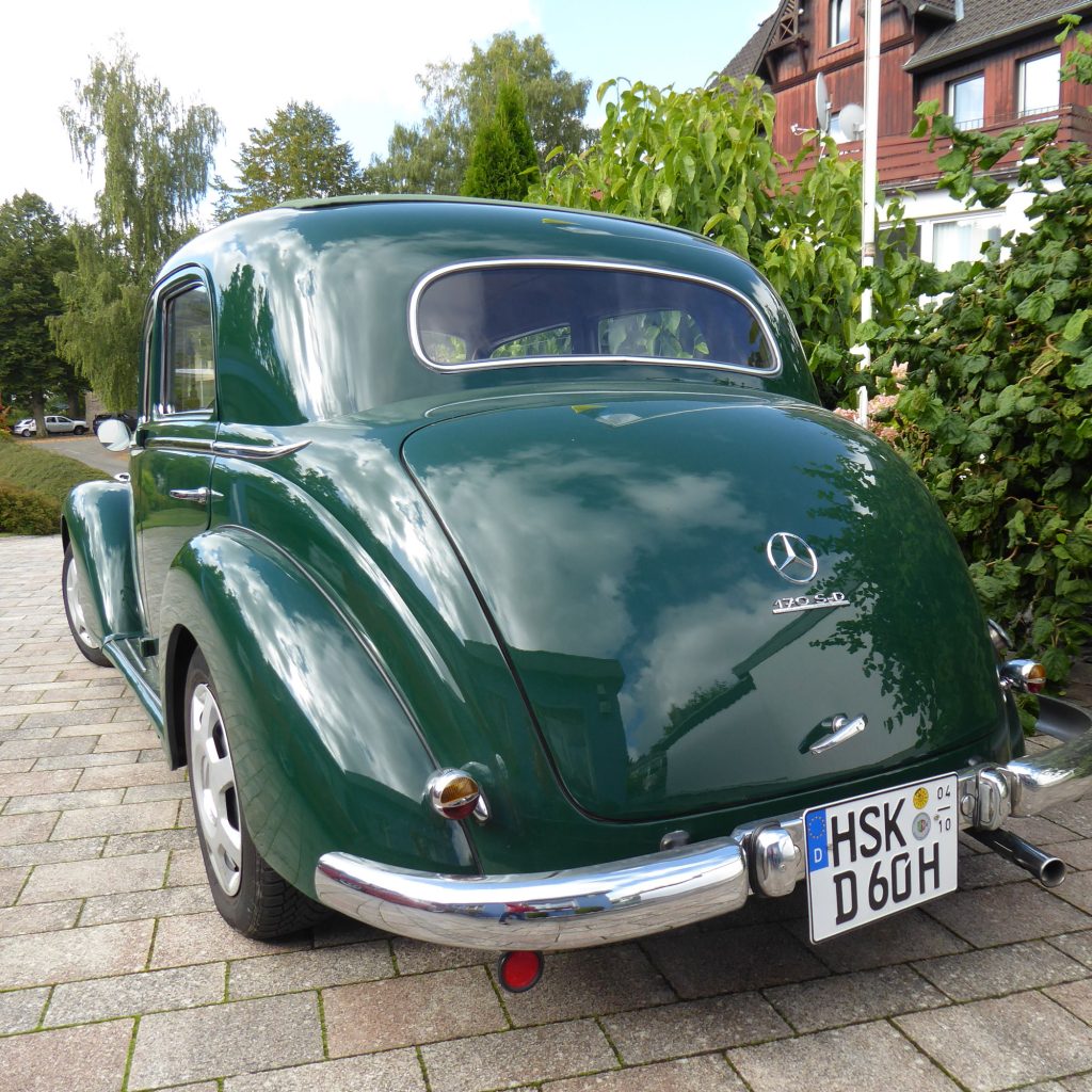 Daimler Benz 170 S-D Heckansicht